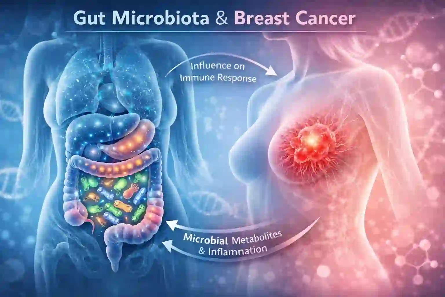 क्या आंतों के बैक्टीरिया बढ़ा सकते हैं Breast Cancer का खतरा जानिए पूरी रिपोर्ट