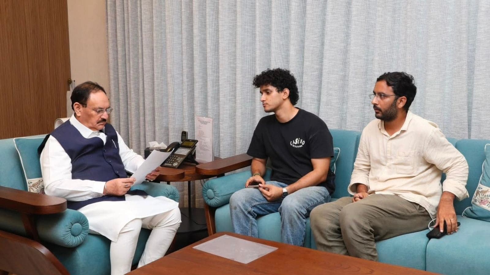 NEET-UG Protest: जेपी नड्डा से मिले CJP प्रतिनिधि, शिक्षा मंत्री धर्मेंद्र प्रधान के इस्तीफे की मांग दोहराई