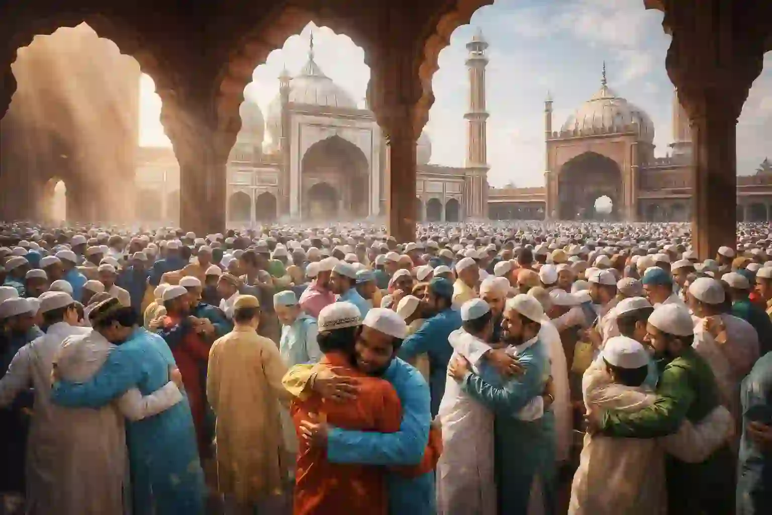 भारत में आज मनाई जा रही है ईद, राष्ट्रपति और प्रधानमंत्री ने देशवासियों को दी शुभकामनाएं