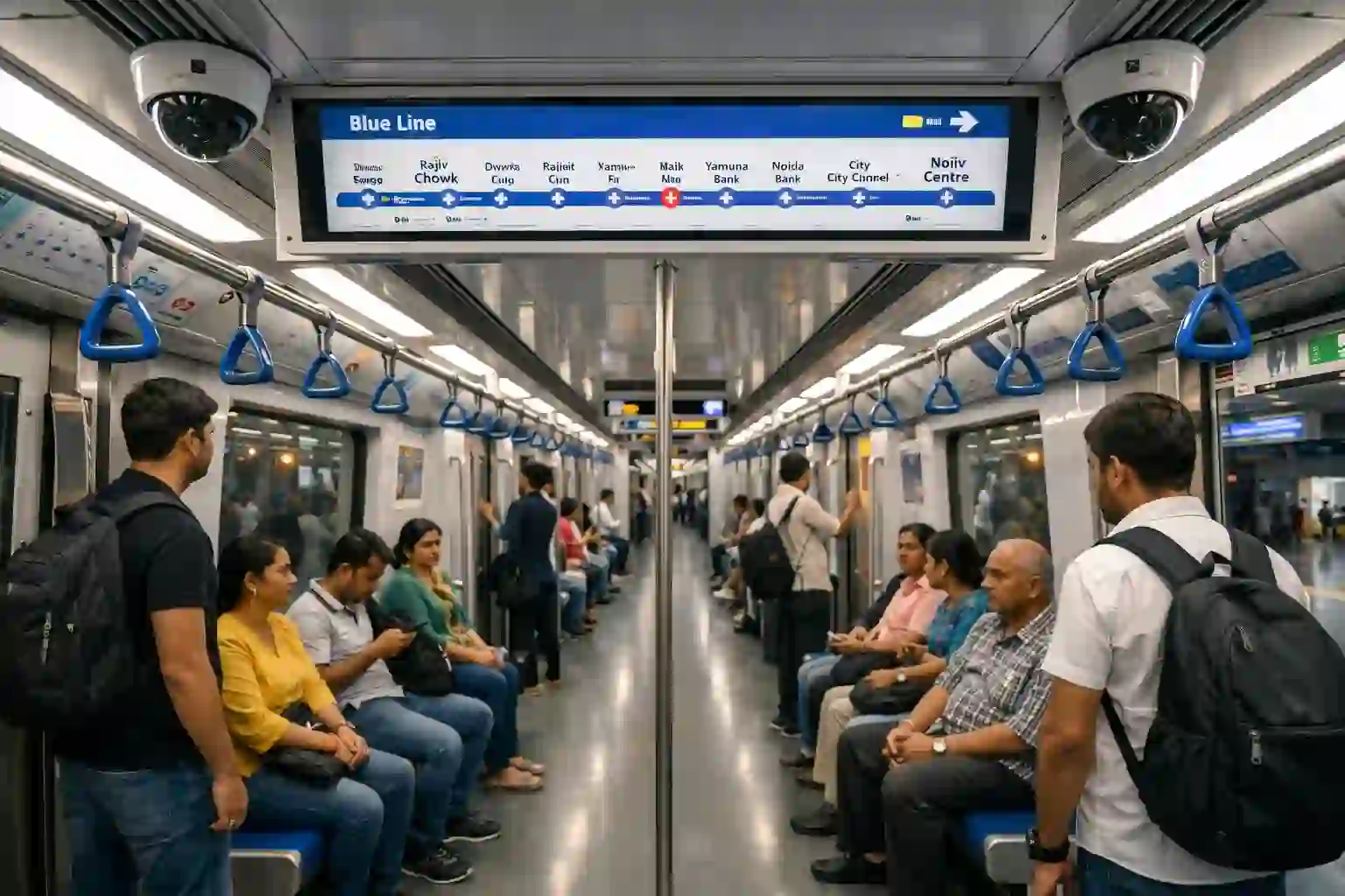 दिल्ली मेट्रो अपडेट 2026 ब्लू लाइन हुई स्मार्ट मजेंटा लाइन बनेगी सबसे लंबी