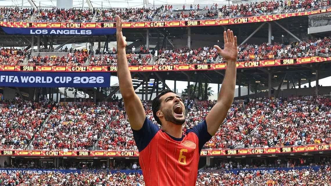 World Cup 2026: बेल्जियम को 2-1 से हराकर सेमीफाइनल में पहुंचा स्पेन, मिकेल मेरिनो ने फिर दिलाई आखिरी मिनट में जीत