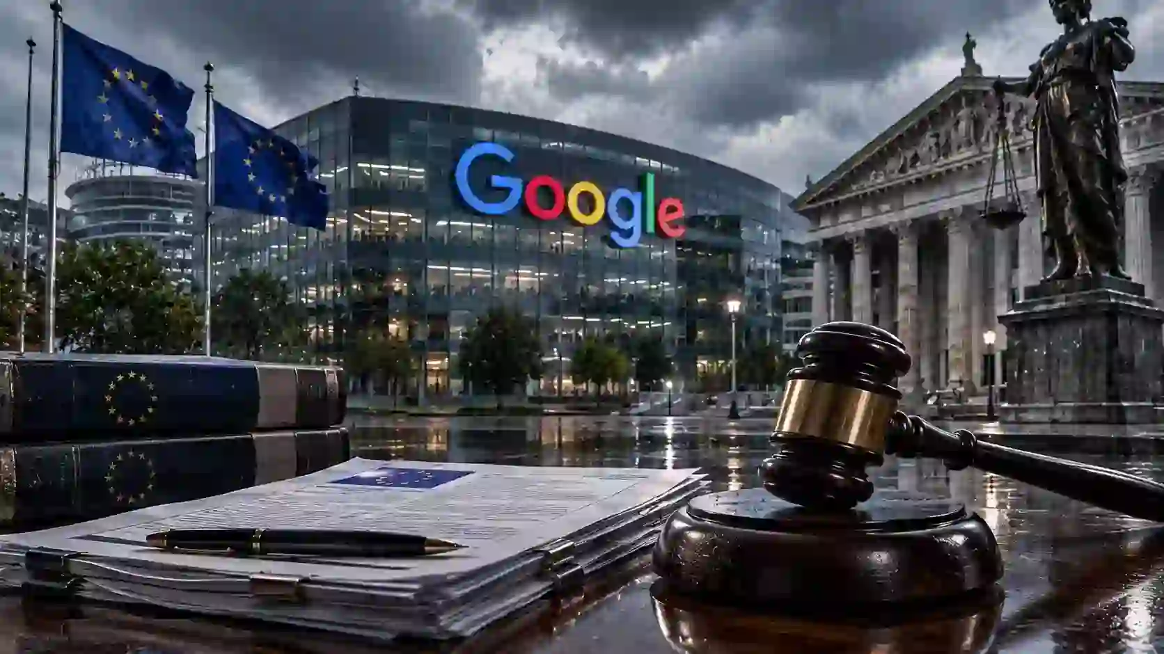 EU में गूगल पर बढ़ा कानूनी दबाव, €1 अरब जुर्माने के बाद $10 अरब से अधिक के हर्जाने के मुकदमे