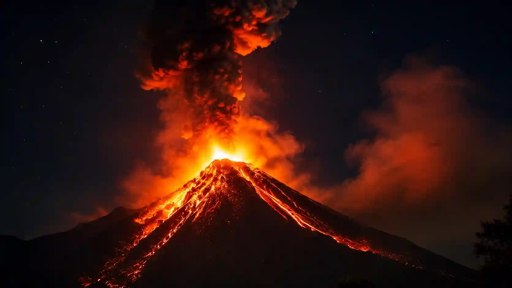ग्वाटेमाला के Fuego Volcano में भीषण विस्फोट: 6 KM ऊंचा राख का गुबार, ऑरेंज अलर्ट जारी और गांव खाली