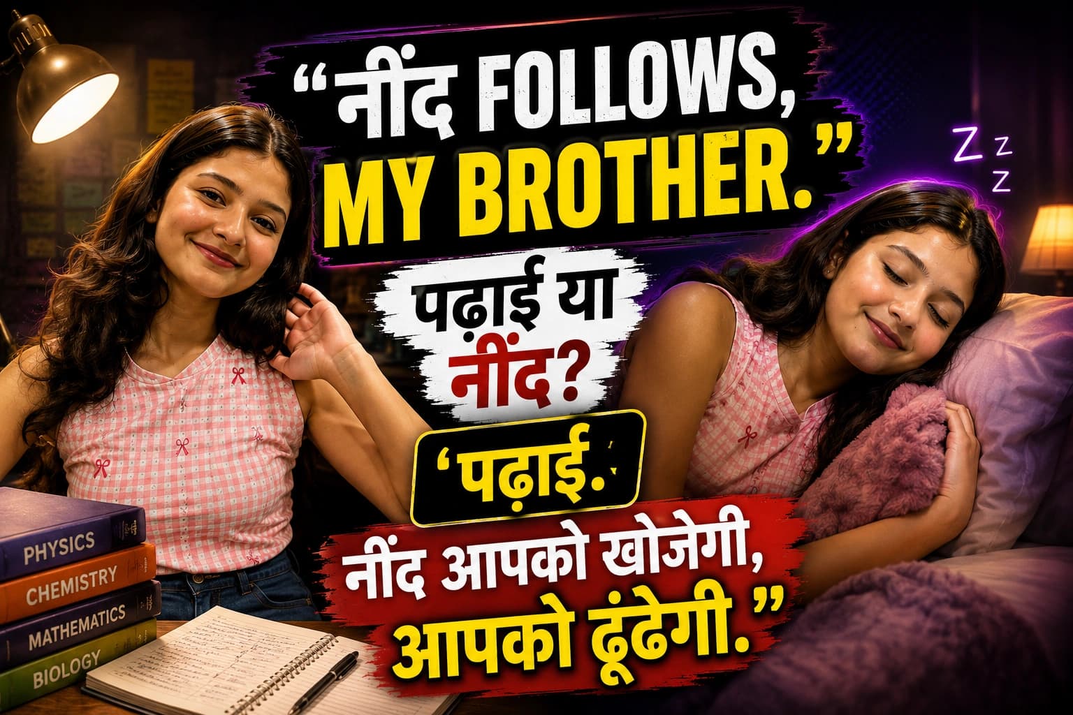 Shreya Devrani की Reel? 'पढ़ाई... नींद Follows My Brother' डायलॉग बना नया ट्रेंड