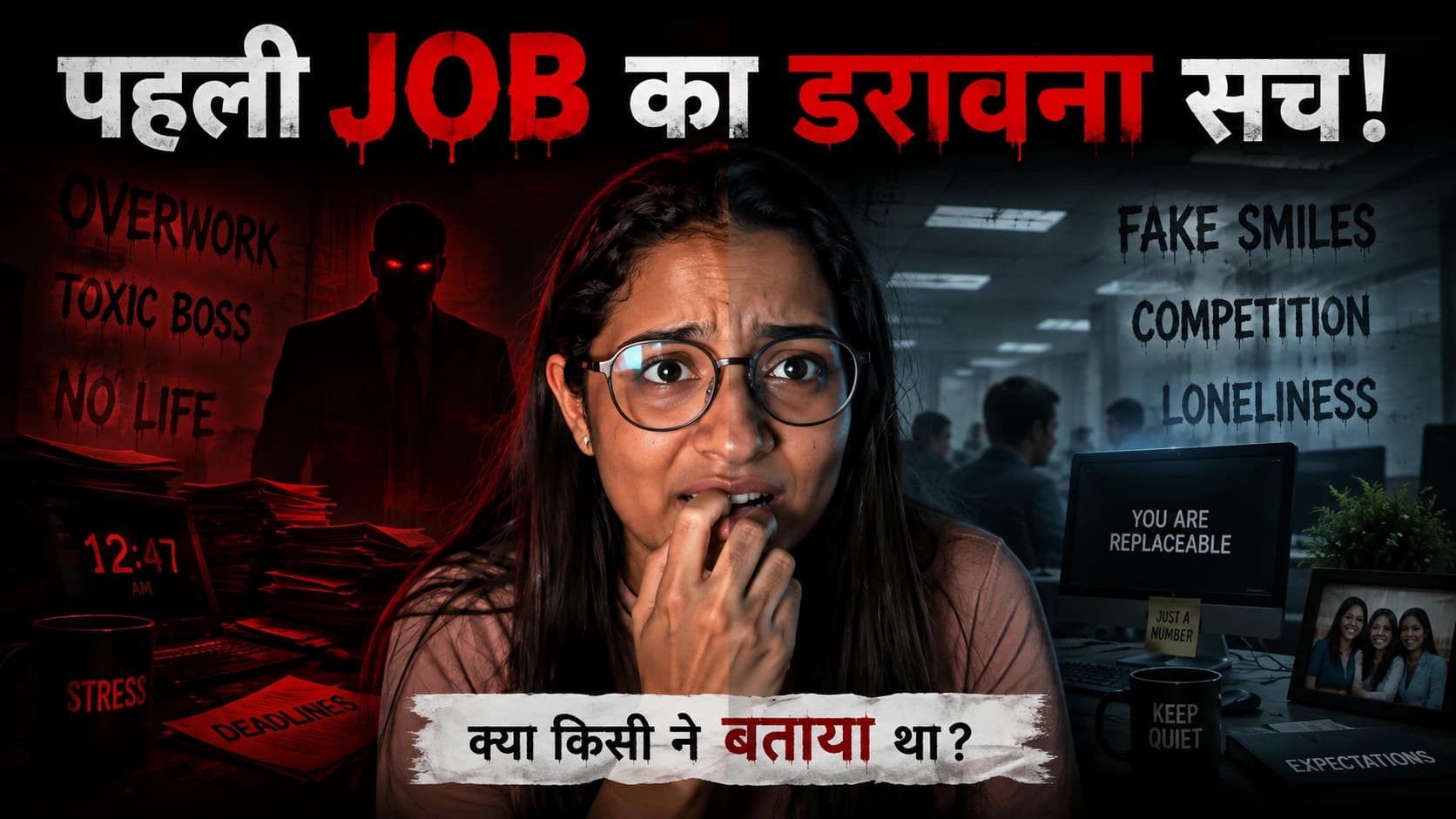 महिला ने पहली जॉब की कड़वी सच्चाई बताई, Video में जो कहा; तुरंत होने लगा वायरल